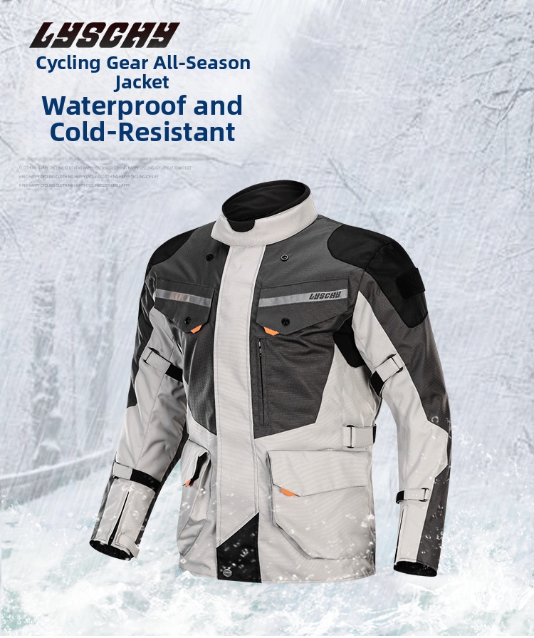 Motorjas racing waterdicht winter rally rijuitrusting dames heren_voghion.com