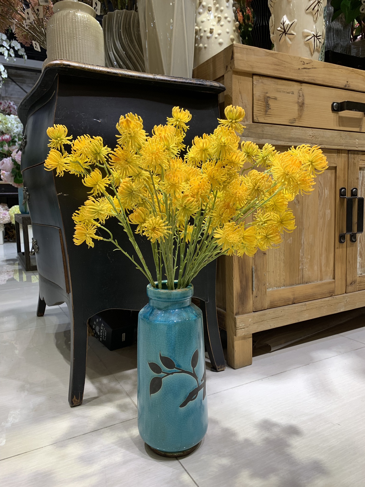 Artificial Chrysanthemum Chrysanthemum Chrysanthemum Home Decorations Ornaments Art Flower Arrange Matching Materials