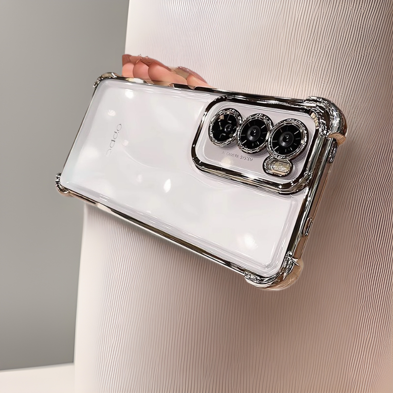 Suitable for OPPOReno12Pro phone case four-corner airbag super anti-drop FIndX7Ultra all-inclusive protective cover