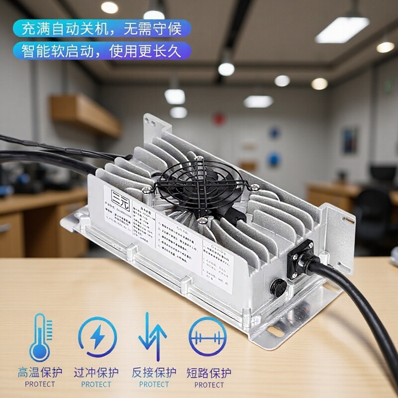 Factory Direct Sales of Niu Pavo Large Charger for Ternary Lithium-Ion 48V-72V 2200W