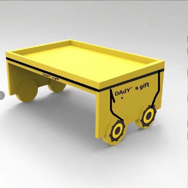 儿童实木服装设计桌展示桌画室展示桌手工桌画室玻璃桌面抽屉收纳