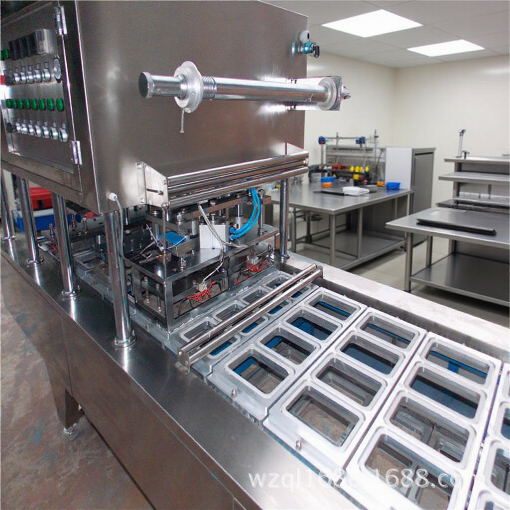齐力供应QL-4A盒装周黑鸭产品包装设备  熟食卤菜气调锁鲜封口机