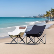 月亮椅高背可躺户外折叠椅便携野餐露营美术生专用画画椅考研椅