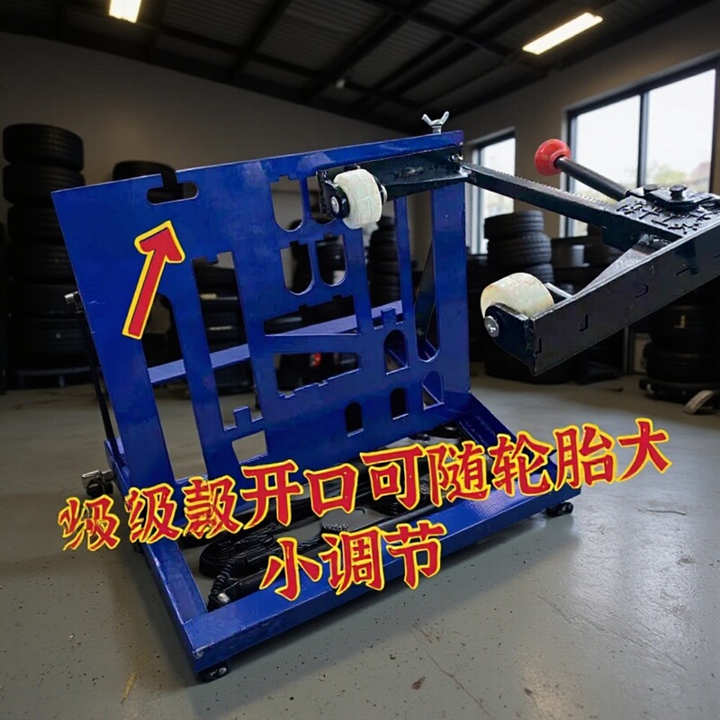Manual Tire Removal Machine Installation, Tire Removal and Stripping Clamp Tire Press, Electric Vehicle Motorcycle Three-Wheel Repair Tool