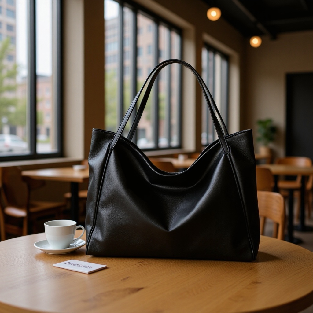 Stylish Women's Commuter Handbag Large Capacity Shoulder Tote Bag_voghion.com