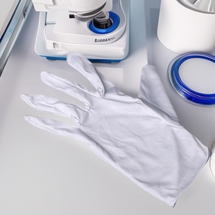 Customized Microfiber Dust-Free Cloth Precision Gloves, Industrial Gloves for Jewelry and Gold Cleanroom Workshops
