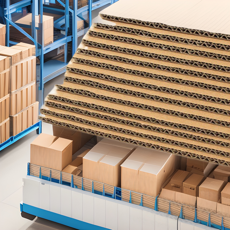 Corrugated Cardboard, Three-Layer, Five-Layer, Seven-Layer Cardboard, Large Cardboard Pad, Thick Corrugated Paper, Packaging Paper