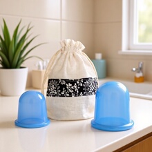 硅胶拔罐器真空吸湿按摩杯家用保健按摩橡胶拔火罐套装包邮理疗