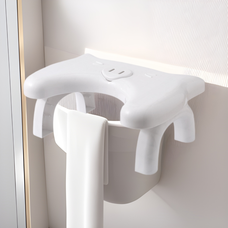 Toilet Footstool Toilet Cartoon Piggy Toilet Stool Folding Footstool Plastic Children's Toilet Foot Stool