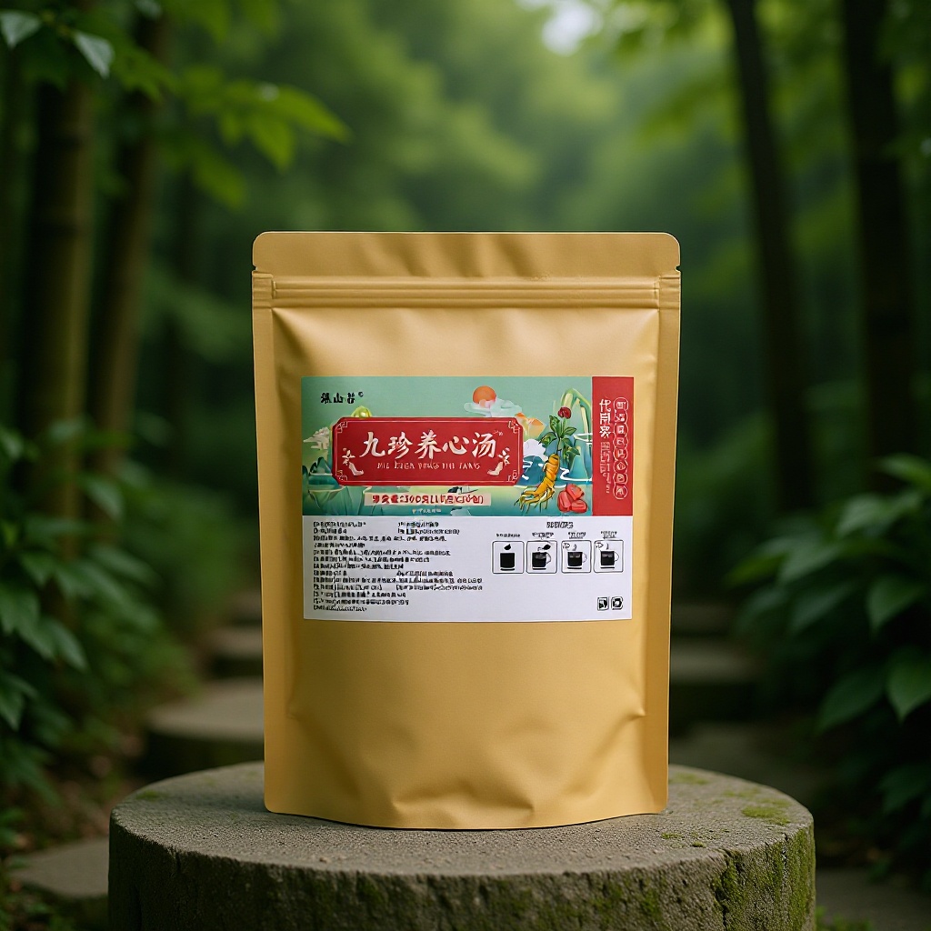 谯山谷九珍养心汤正品九味好材冲泡即饮养生源头厂家批发一件代发
