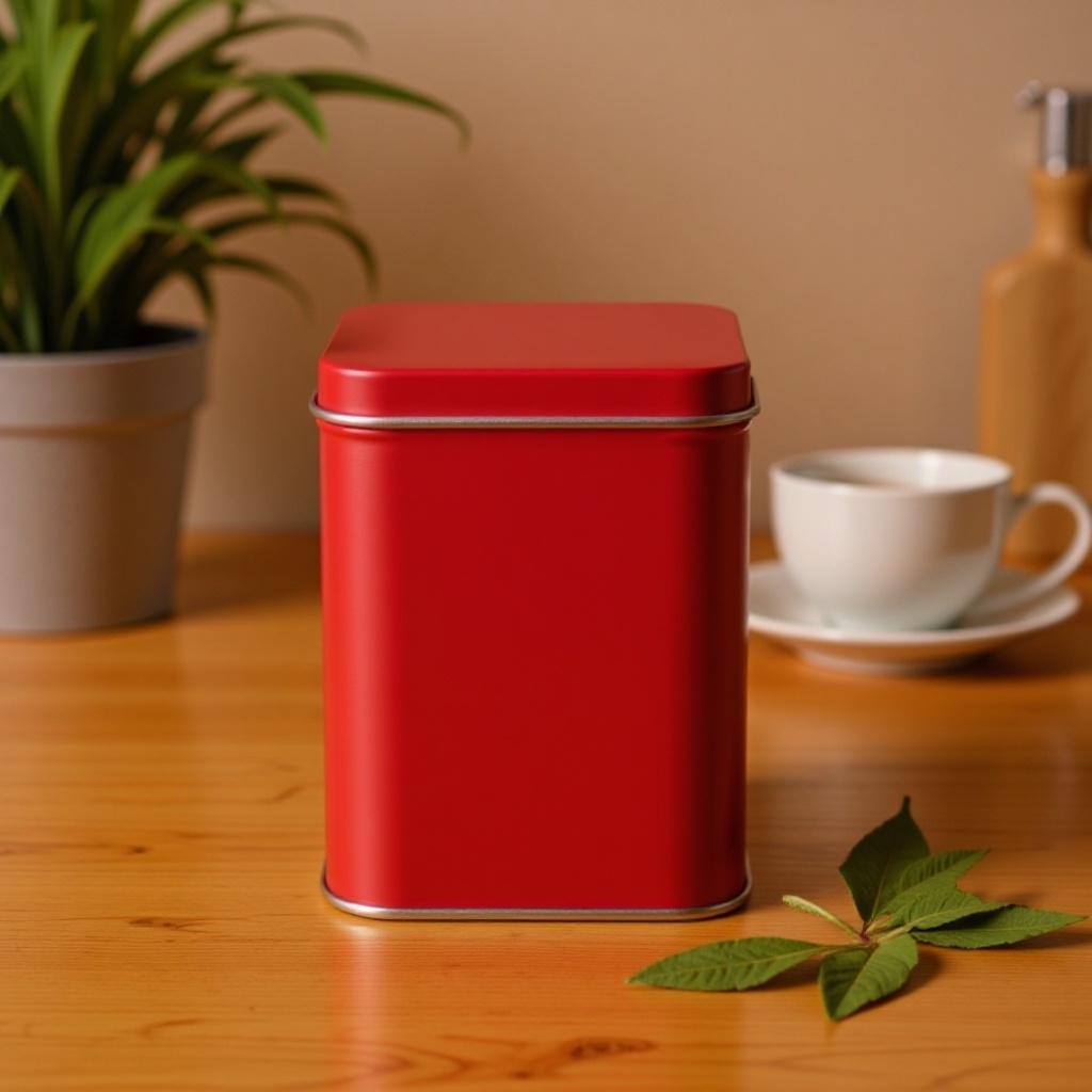 源头厂家 优惠供应精美马口铁正方罐系列，三种不同高度