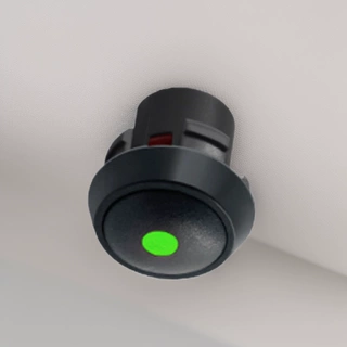 迷你小型 IP67按钮开关 圆顶 防水开关