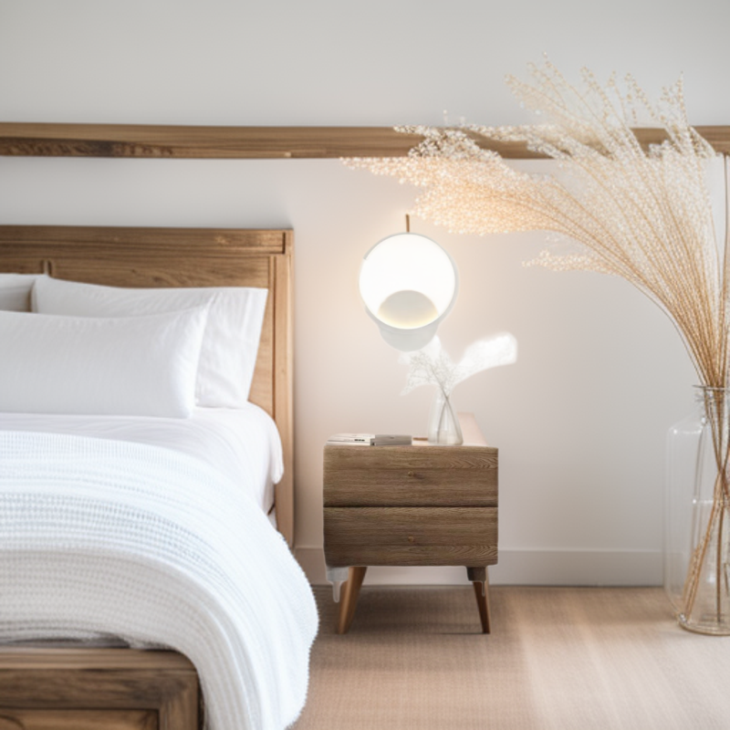 Wall Lamp Bedroom Bedside TV Background Wall Lamp Modern Simple Nordic Aisle Stairs Living Room Wall Lamp Zhongshan Lamps