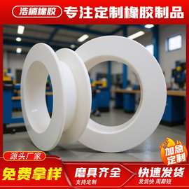 异形硅胶软连接软接头工业用硅胶通风软连接圆形法兰翻边软连接