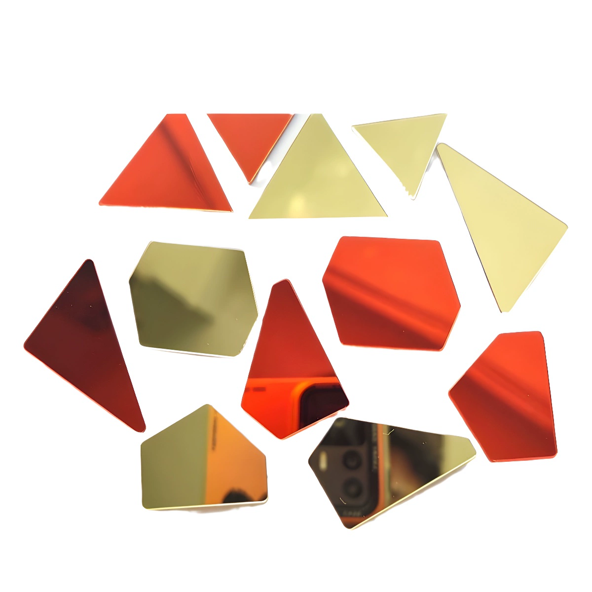 Фабрика оптом акриловые цветные линзы DIY ручной работы патч цвет ПК объектив из плексигласа декоративные линзы