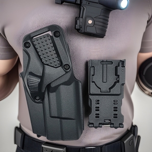 New 92G Universal Quick Pull Sleeve Pistol Sleeve Waist Tactical Quick Pull 92 Change Quick Sleeve Rotating Double Lock Safety Key