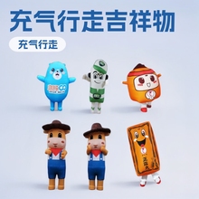 充气行走卡通气模广告ip形象吉祥物公仔毛绒人偶仿真酒瓶水果模型