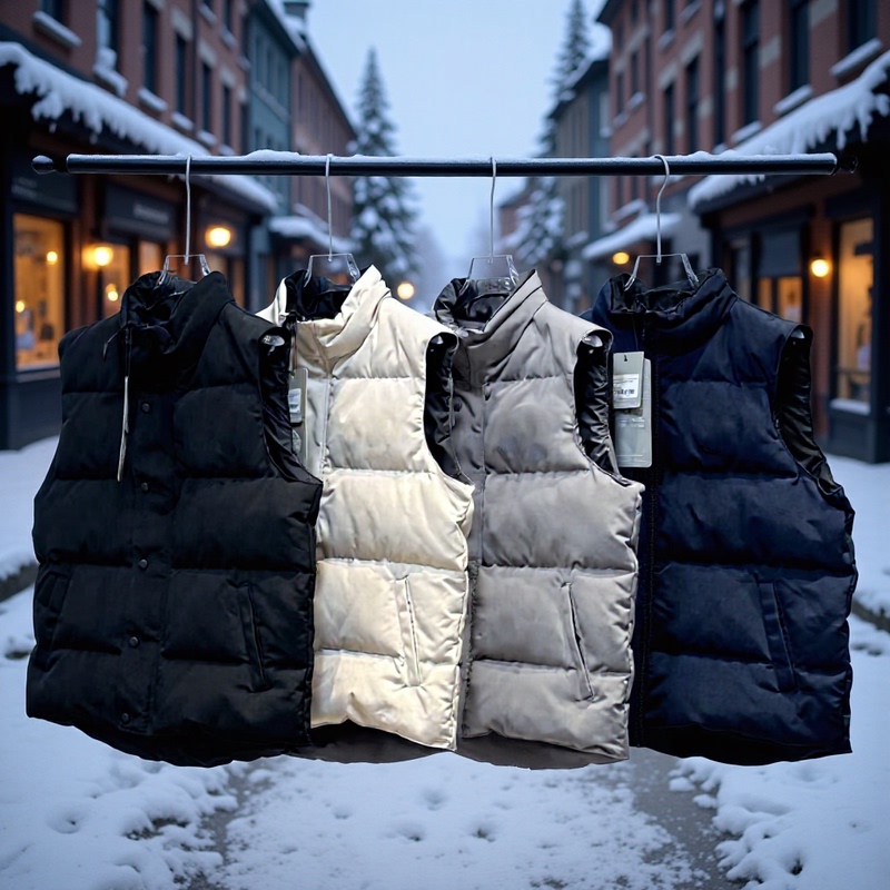 Goose down Vest for Men and Women Canadian Palmmoose # 4151Menvest Vest Warm Vest Style