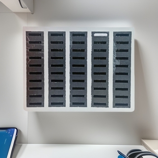 Office Badge Charging Cabinet Magnetic Badge Electronic Positioning Badge Workshop Factory Centralized Charging Cabinet
