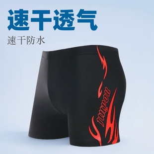 Swimming trunks in stock swimming suits men's competition swimming trunks foreign trade plus size quick-drying hot spring swimming suits boxer swimming trunks factory sales