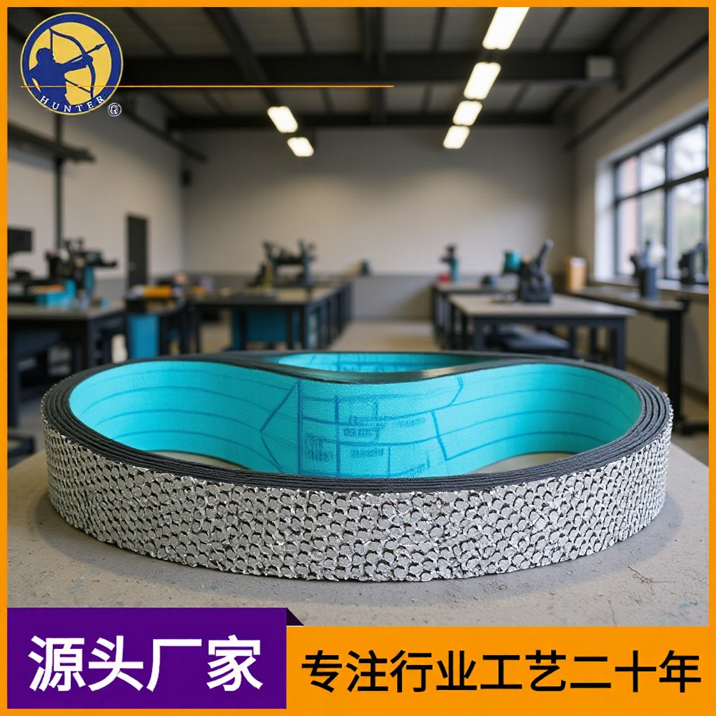 碳化钨陶瓷喷涂轴辊打磨抛光猎人树脂金刚石砂纸布带锋利耐磨