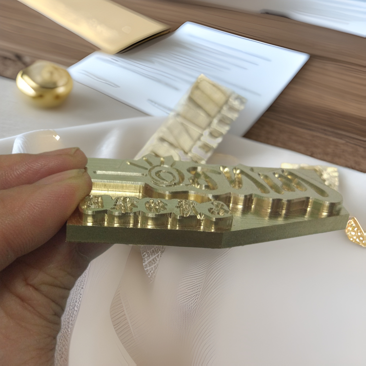 箔押し金銅型熱プレス型個性印鑑彫刻箔押し型プレス烙印型Hot stamping mol