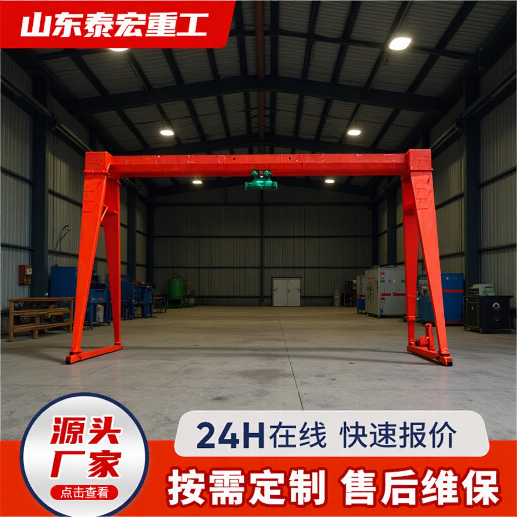 10吨MH型起重机 室内外车间搬运门式起重机 龙门吊20吨移动龙门吊