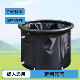 批量 PVC支架浴桶 充气圆形支架澡池 充气水池 充气浴桶