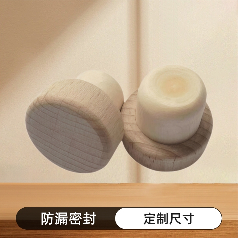 メーカー卸売ポリマー19.2mm赤ワイン栓、カスタムサイズ、アロマセラピー専用木栓、漏れ防止ソーダ水ボトル栓|undefined