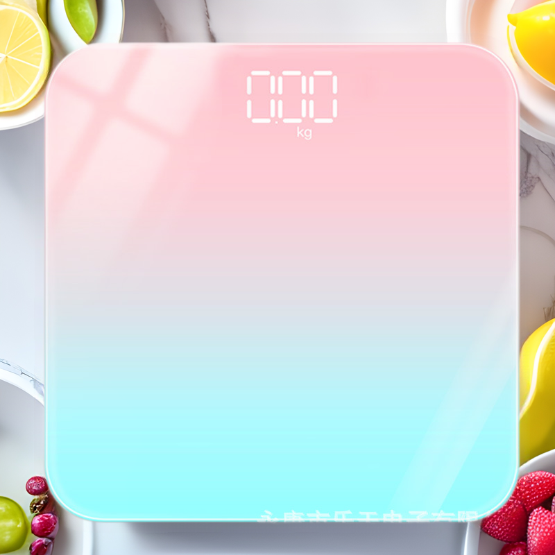 Lot Lotte Factory Direct Supply Gradient Weight Scale Human Body Scale Household Adult Weighing Wholesale Dropshipping Digital Scale