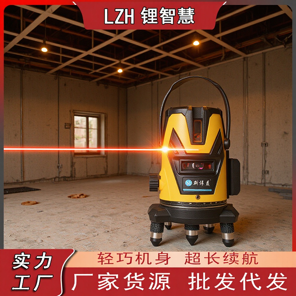 激光水平仪绿光带红线工程装修高精度水平仪五线水平仪