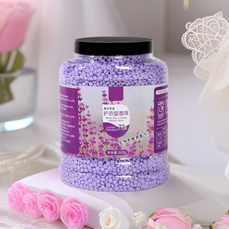 Laundry beads large capacity lasting fragrance household clothing fragrance particles to protect clothes soft fragrance 800g