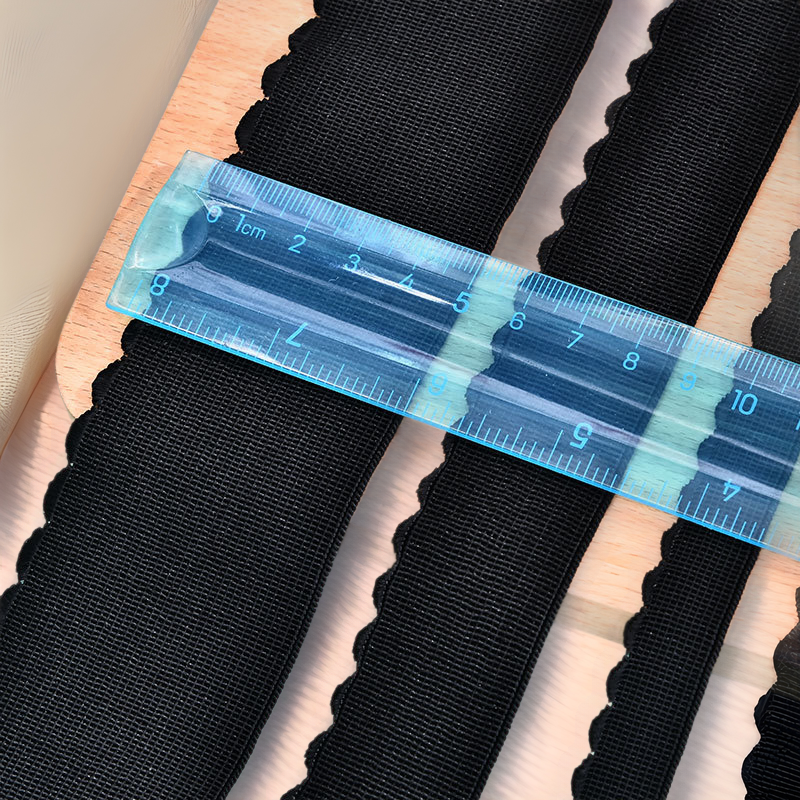 Manufacturer Supplies Elastic Edging for Underwear, Swimwear, and Shoulder Straps with a Width of 1-5cm