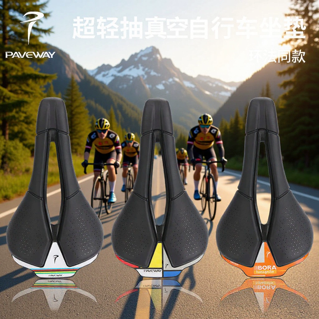 Сиденье для велосипеда из углеродного волокна, ультралегкое, с коротким носиком, полое, для шоссейных, горных и складных велосипедов.