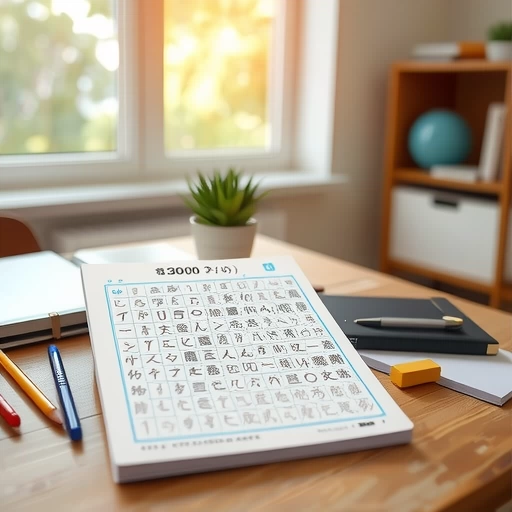 Высокочастотная часто используемая тетрадь для практики обычного письма на 3000 символов для начинающих, чтобы научиться контролировать ручку, тренировка обычного письма, тетрадь для взрослых