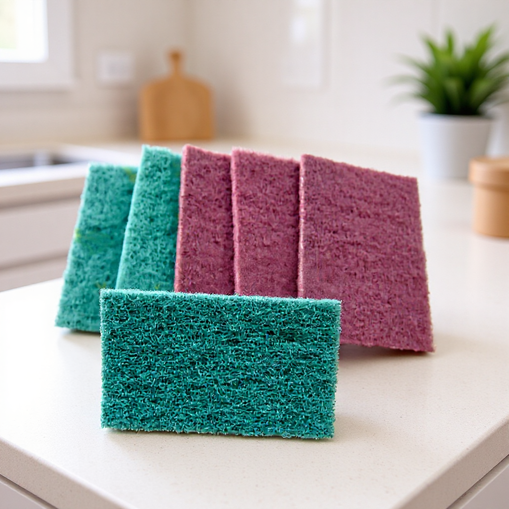 除锈抛光布 工业百洁布 擦拭布 8698绿色 7447红色 TAC 百洁布