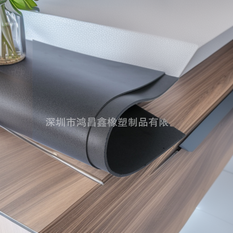Hongchang Conductive Shielding Pad Conductive Silicone Free Sample Aluminum Silver-Plated Conductive Silicone Pad Rectangular Aluminum Silver Blue