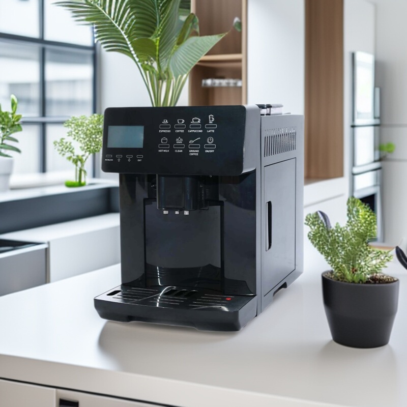 Smart Touch Screen One-Touch Fully Automatic Coffee Machine 19Bar with Grinding Fully Automatic Espresso Coffee Machine Customiz Smart Touch Screen One-Touch Fully Automatic Coffee Machine 19Bar with Grinding Fully Automatic Espresso Coffee Machine Customiz
