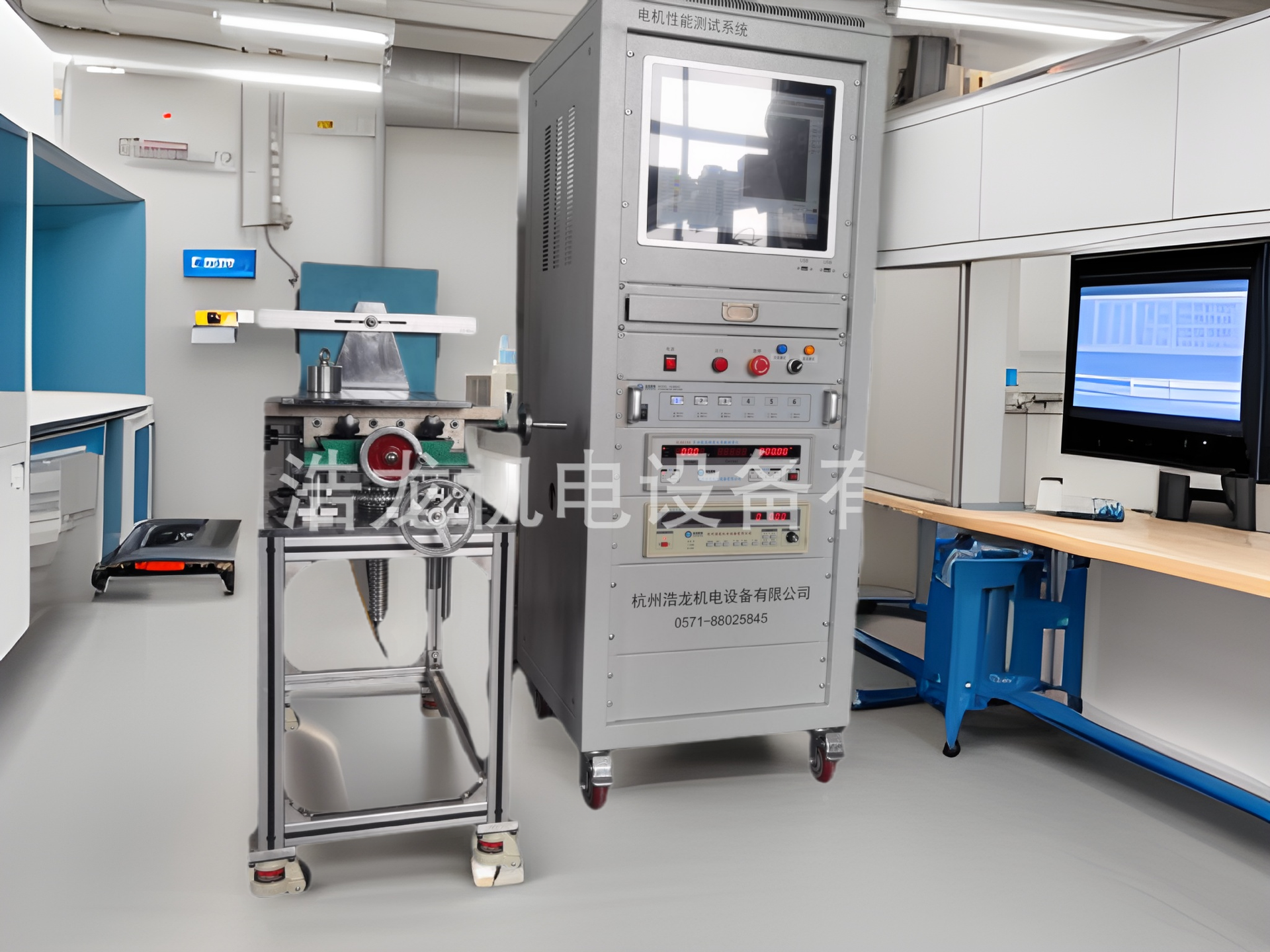 磁粉测功机电动车电机测试台测试系统滑板车测功耐用轮毂高精度