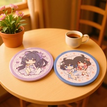 马口铁杯垫制作 金属圆盘  广告牌铁牌东莞祥辉工厂批发定制