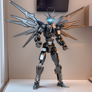 Cross-Border Joint Mecha Hero Assembly Model Splicing Form Hand-Made Robot Magnetic Suction Children's Stall Toys