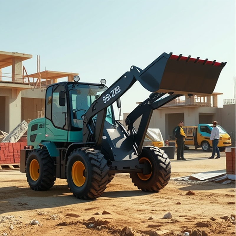 装载机四驱铲车家用养殖农用推土机多功能建筑工地小型土方装载机