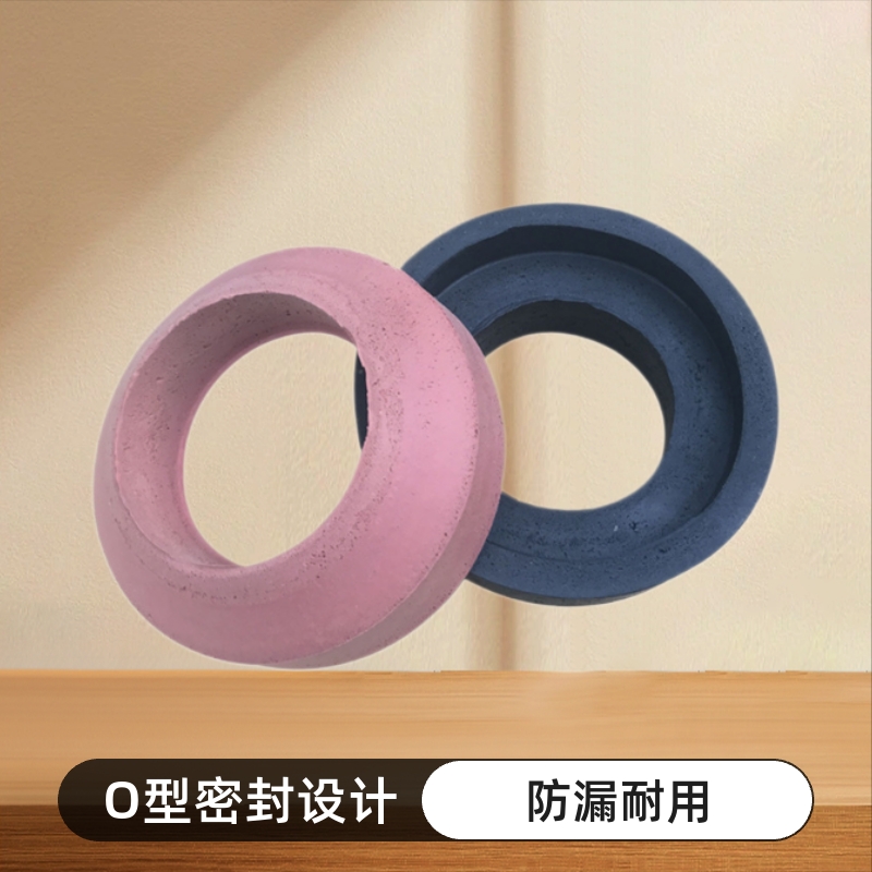 马桶密封法兰厂家 O型发泡橡胶 座便器防漏橡胶圈排水耐用