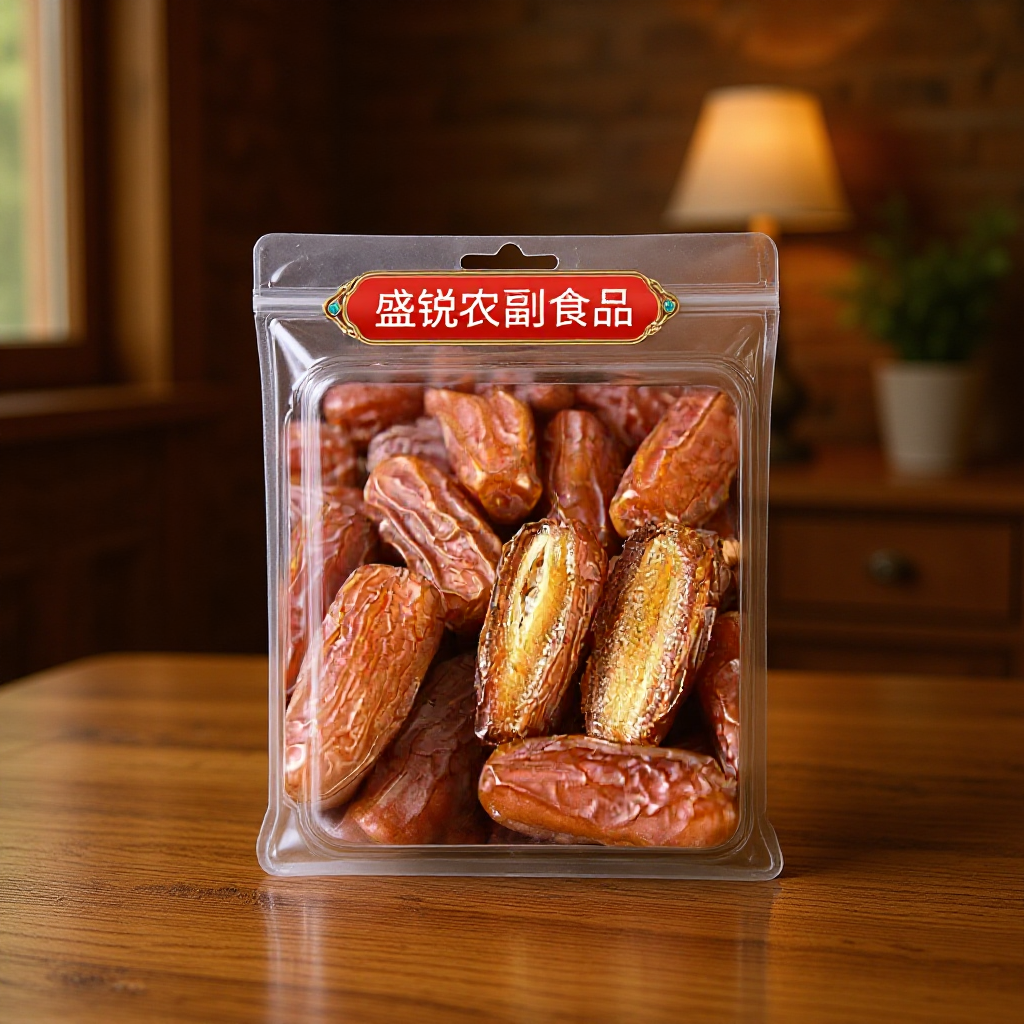 卸売特級乾燥果物 黄金果物干し デザートパン用大粒デーツ500g デーツ干し菓子