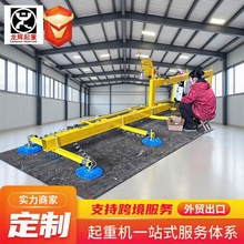 电动玻璃吸盘吊具重型工业专用旋转起重真空吊具幕墙吊装玻璃吸盘