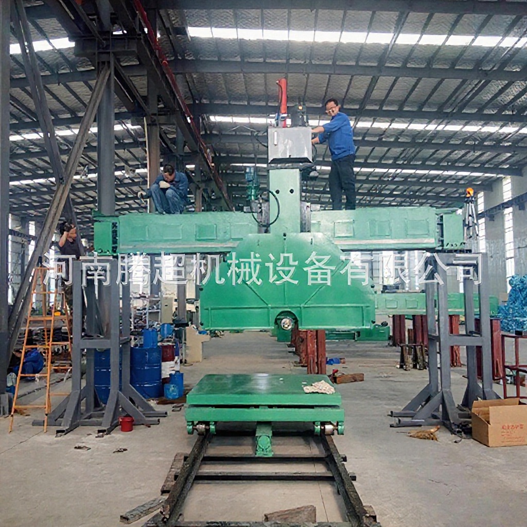 贵州惠水金刚石桥式锯石机QS2800型桥式液压锯石机双层电动工作台