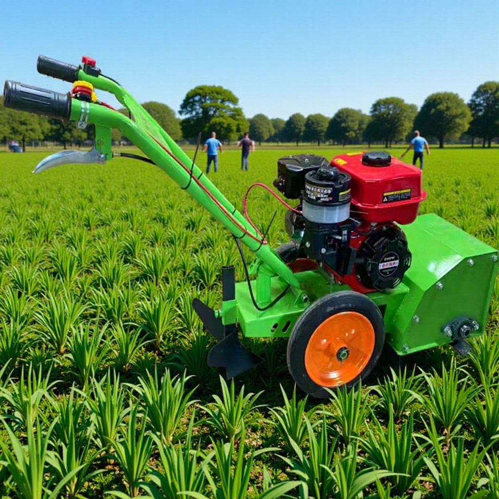 汽油手推除草机 高草打草碎草机 手扶式果园大棚松土除草开沟机