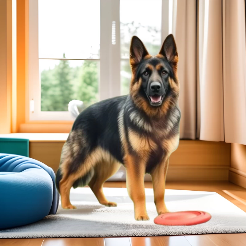 Породистые щенки немецкой овчарки, живые собаки, большие собаки, живые собаки, двойная линия немецких овчарок-охранников, щенки домашних животных