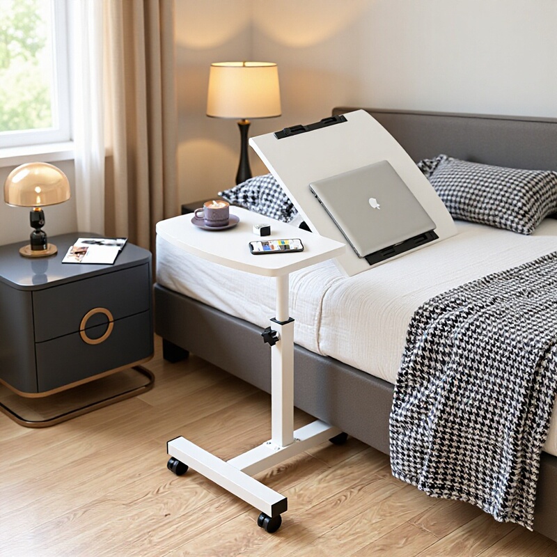 Bedside Table Movable Lifting Computer Folding Sofa Lazy Bed Front Table Bed Household Writing Desk Small Table Bedside Table Movable Lifting Computer Folding Sofa Lazy Bed Front Table Bed Household Writing Desk Small Table