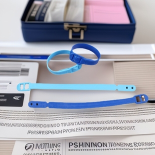 Luggage Tag belt PVC luggage tag belt color plastic hanging belt plastic luggage tag sling accessories